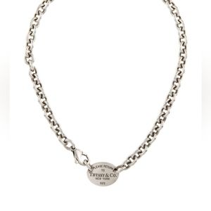 Tiffany & Co. Oval choker necklace